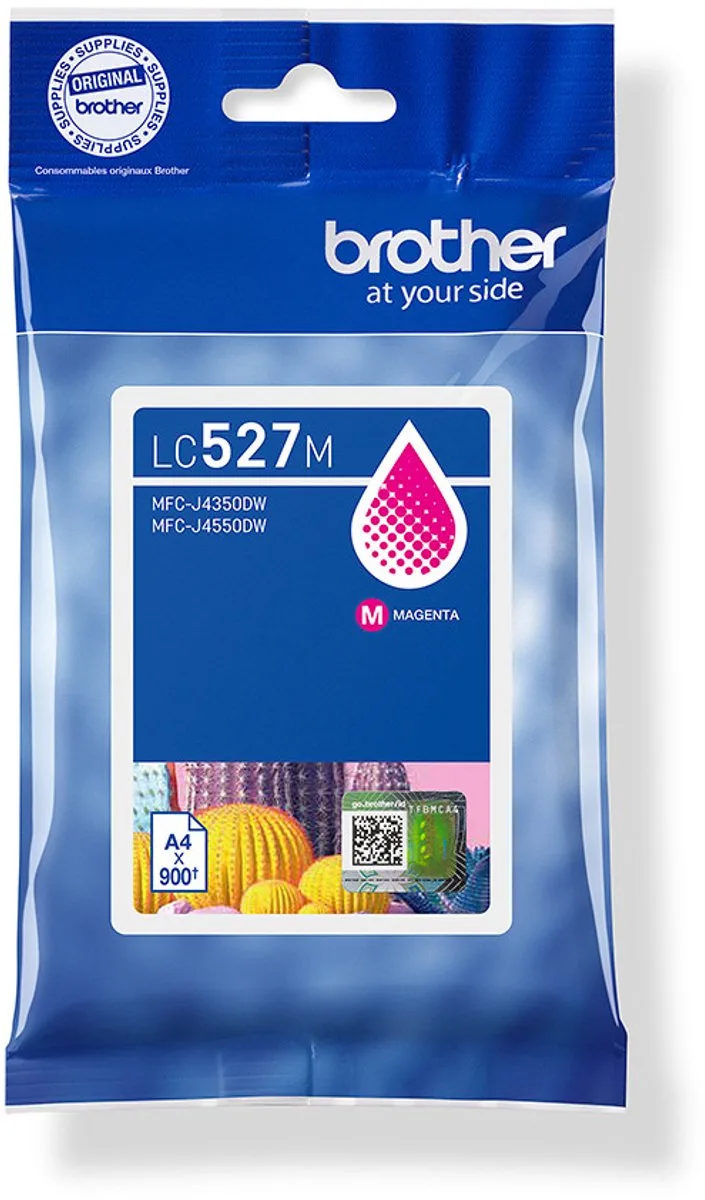 LC527M inktcartridge 1 stuk(s) Origineel de Brother en Magenta – photo produit