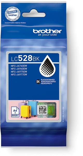 LC528BK inktcartridge 1 stuk(s) Origineel von Brother in Schwarz – Produktfoto 1 von 2