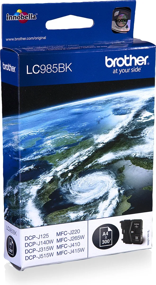 LC985BK - Inktcartridge / Black by Brother in Black – product photo