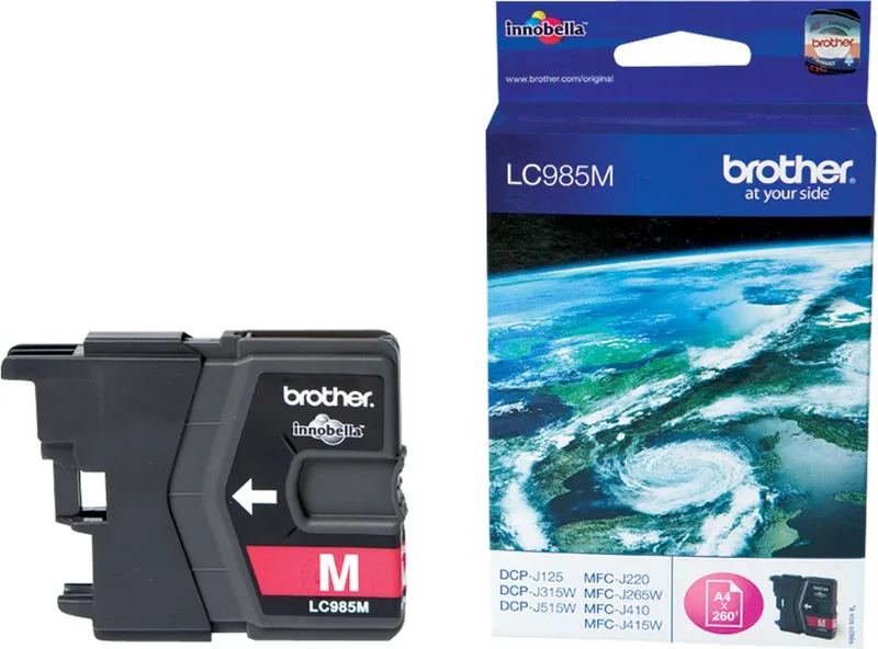 LC985M - Inktcartridge by Brother in Magenta – product photo
