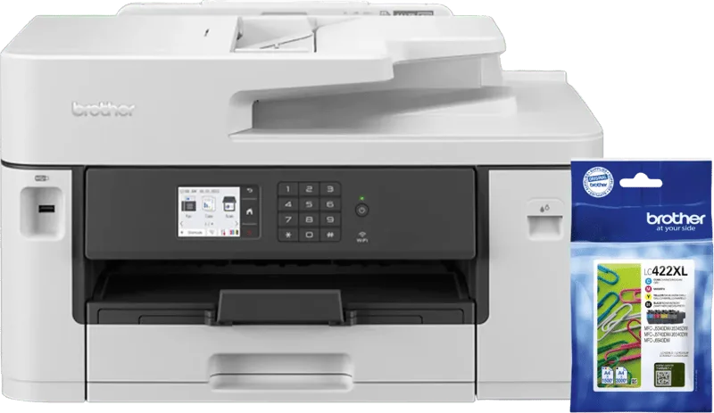 MFC-J5340DWE + 1 set extra XL cartridges von Brother – Produktfoto