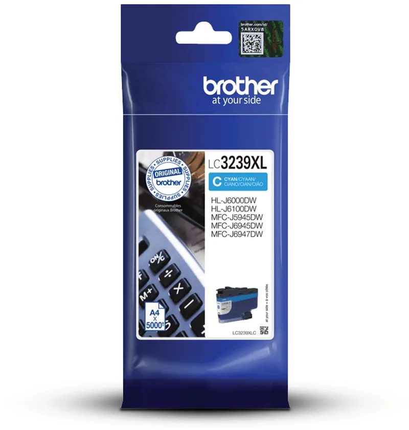 Original Ink Cartridge Brother LC-3239XLC de Brother en Cyan – photo produit