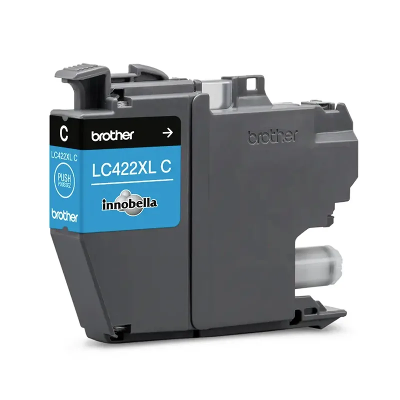 Original Ink Cartridge Brother LC-422XLC från Brother i Cyan – produktbild 2 av 2