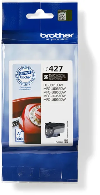 Original Ink Cartridge Brother LC-427BK by Brother in Black – product photo 1 of 2
