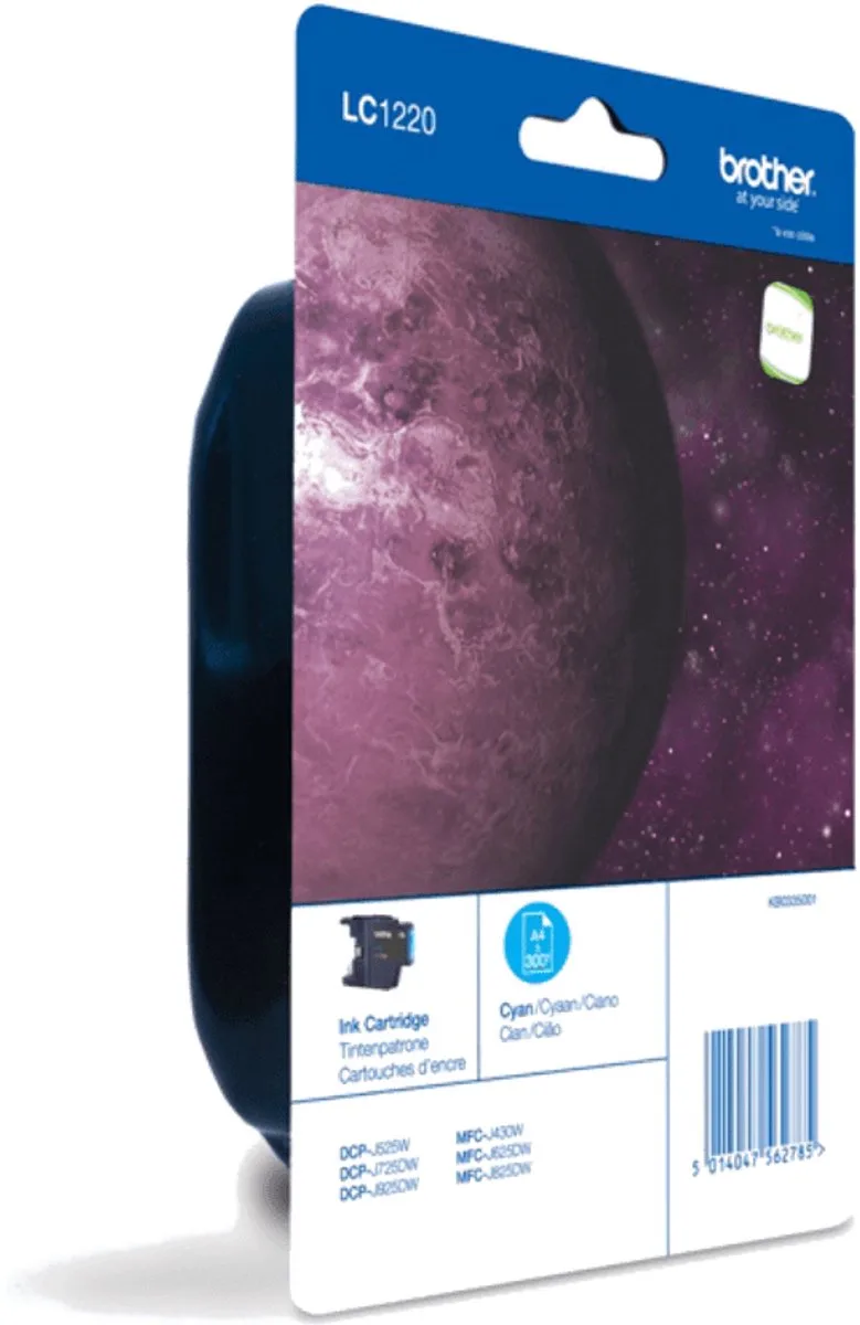 Original Ink Cartridge Brother LC1220CBP Blue de Brother en Cyaan – photo produit