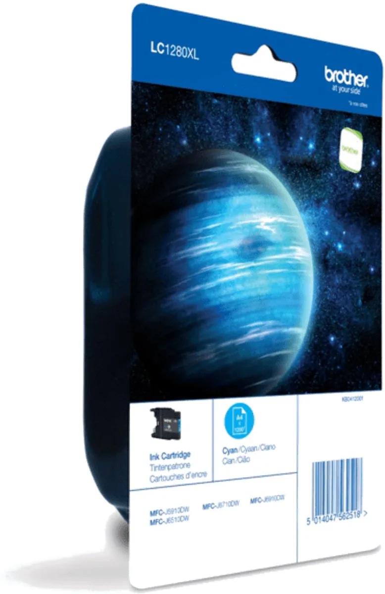 Original Ink Cartridge Brother LC1280XLCBP de Brother en Cyan – photo produit