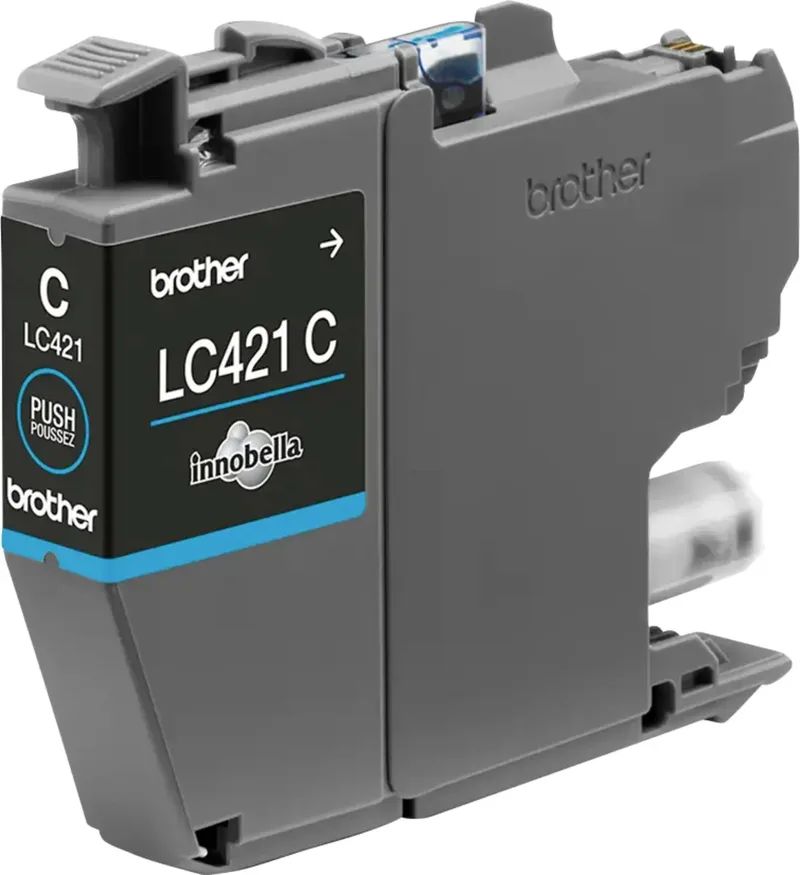 Original Ink Cartridge Brother LC421C by Brother in Cyan – product photo 3 of 3