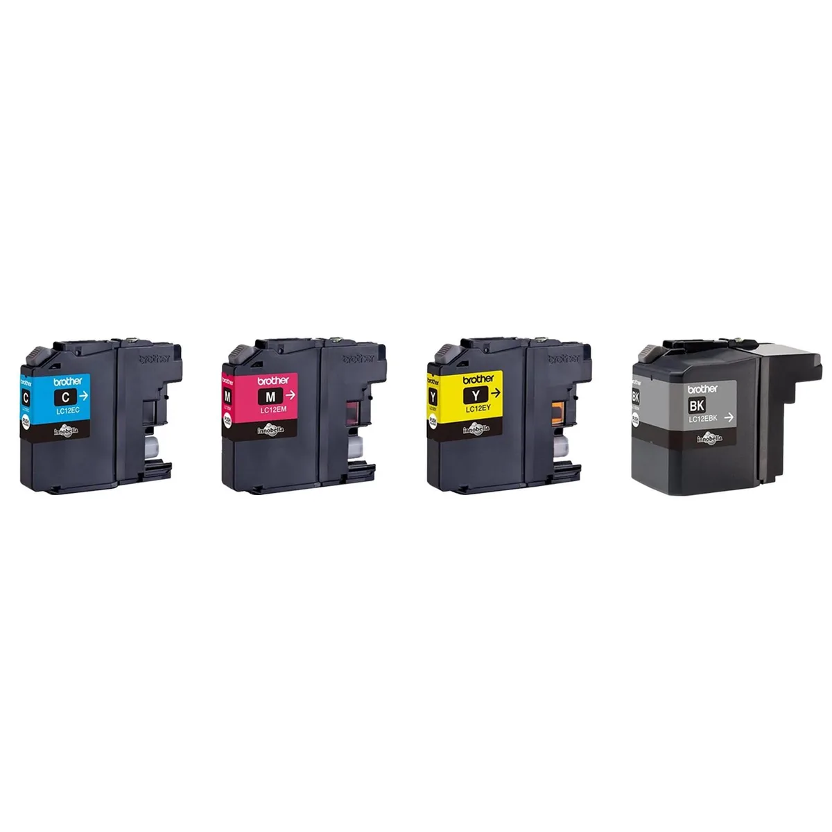 Original LC-12E Druckerpatronen - 4er Multipack von Brother – Produktfoto