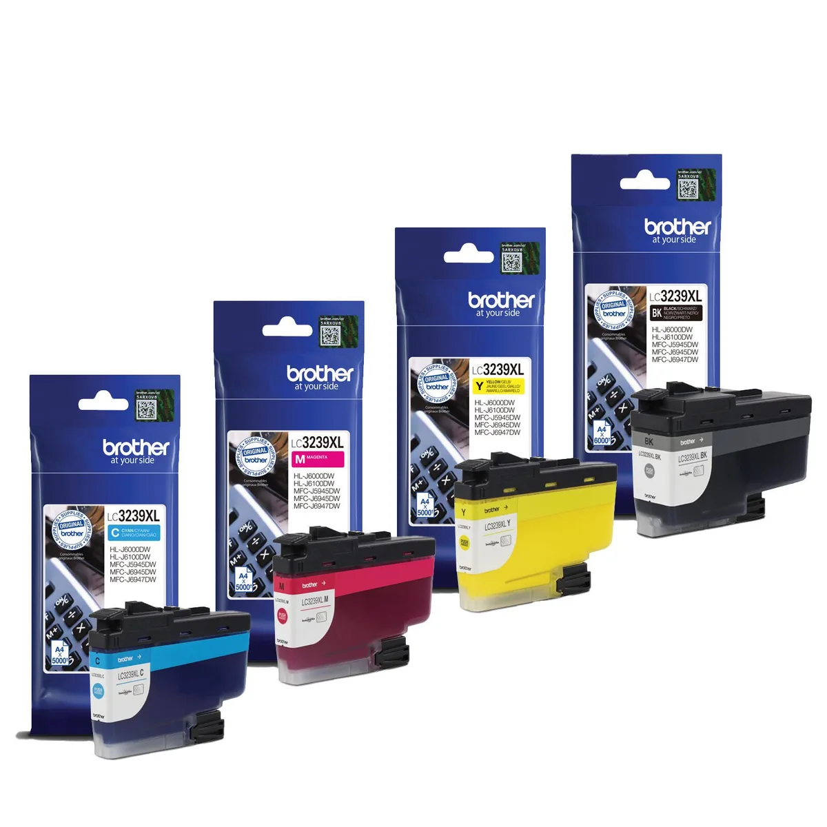 Original LC-3239XL Druckerpatronen - 4er Multipack von Brother – Produktfoto