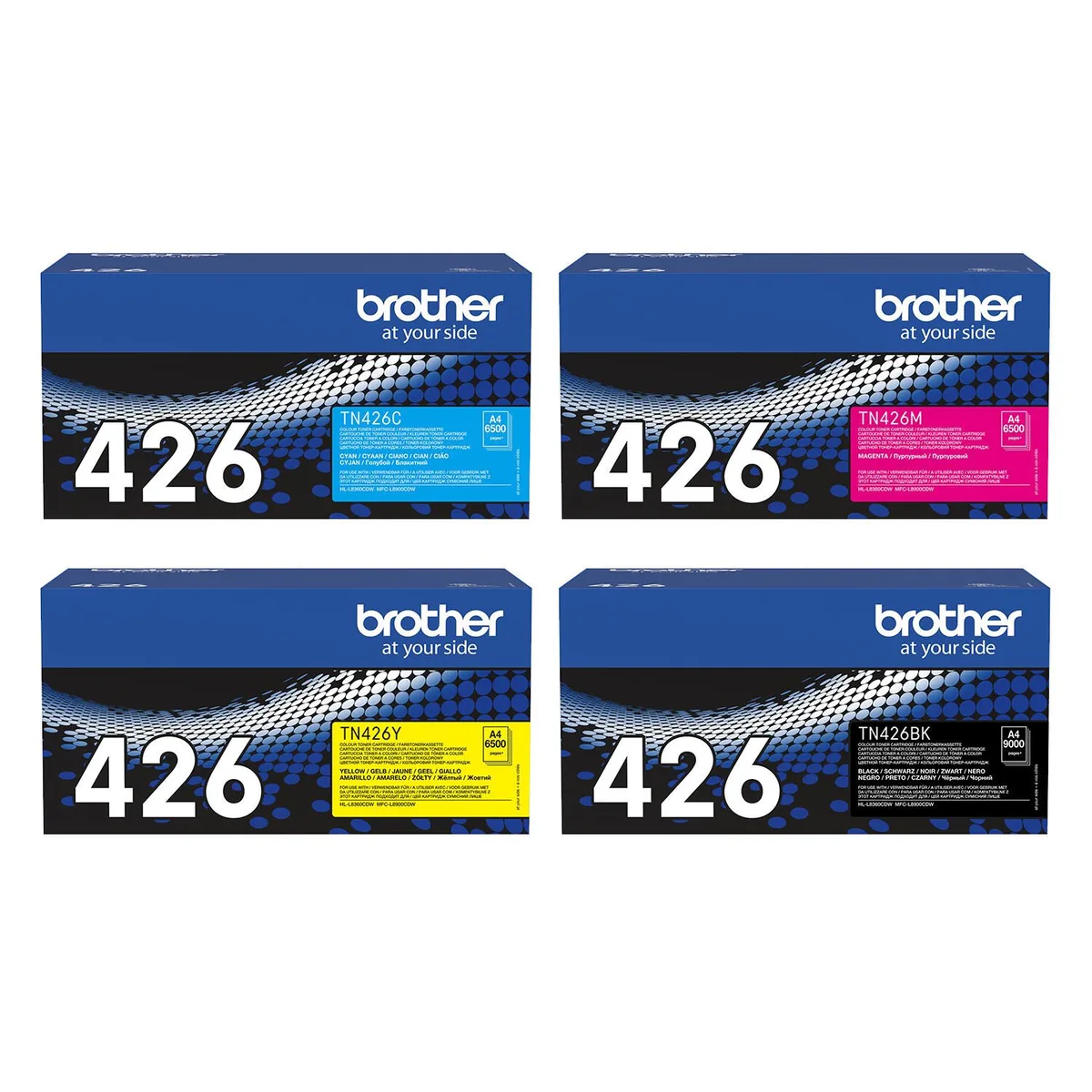 Original TN426 Toner 4er Multipack von Brother – Produktfoto