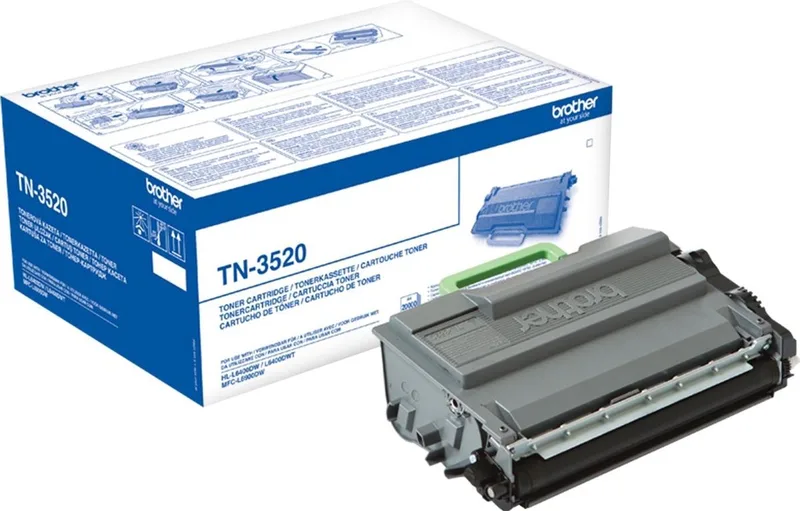 Original Toner Brother TN3520 de Brother en Noir – photo produit