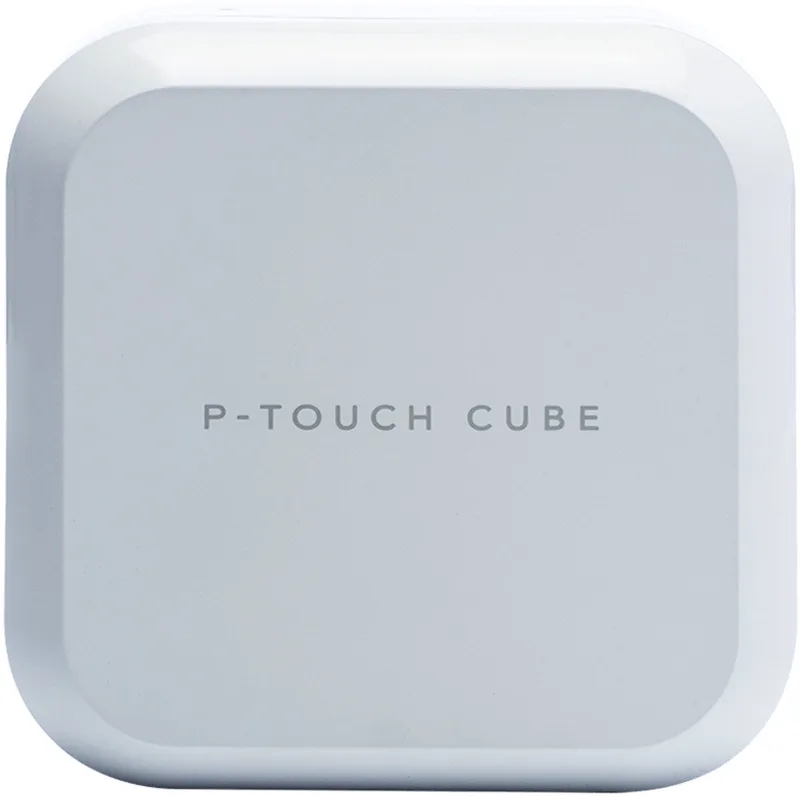 P-touch CUBE Plus P710BT Labelmaker Geschikt voor labels: TZe 3.5 mm, 6 mm, 9 mm, 12 mm, 18 mm, 24 mm by Brother in White – product photo