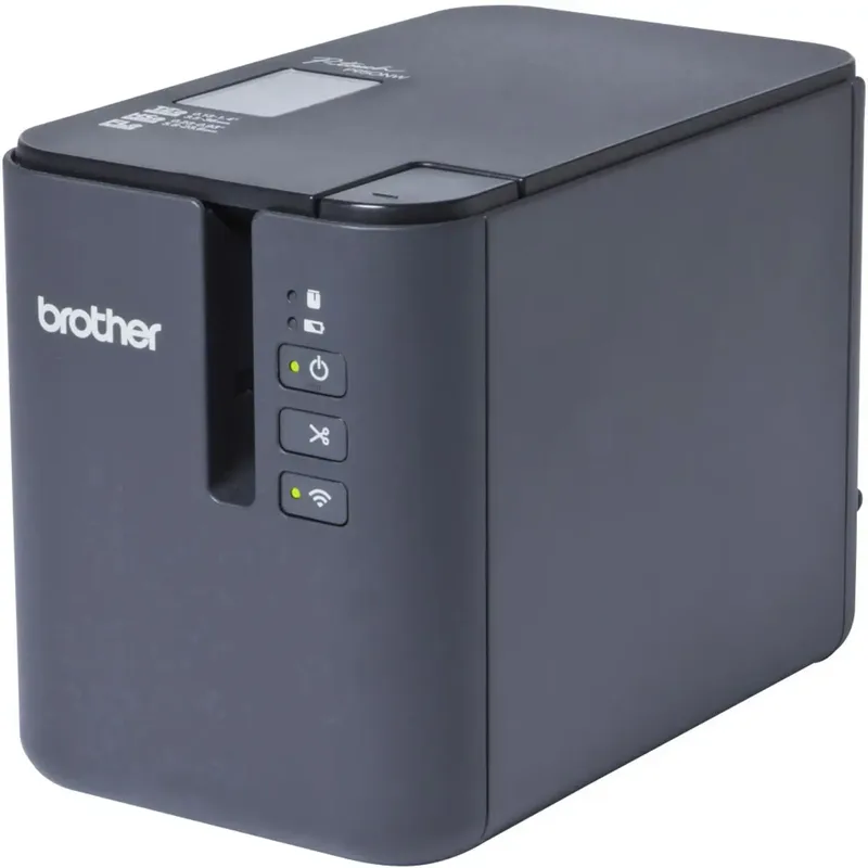 P-touch P950NW Beschriftungsgerät Geeignet für Schriftband: TZe, HSe, HGe, STe, FLe 3.5 mm, 6 mm, 9 mm, 12 mm, 18 mm, 24 mm, 36 mm de Brother – photo produit
