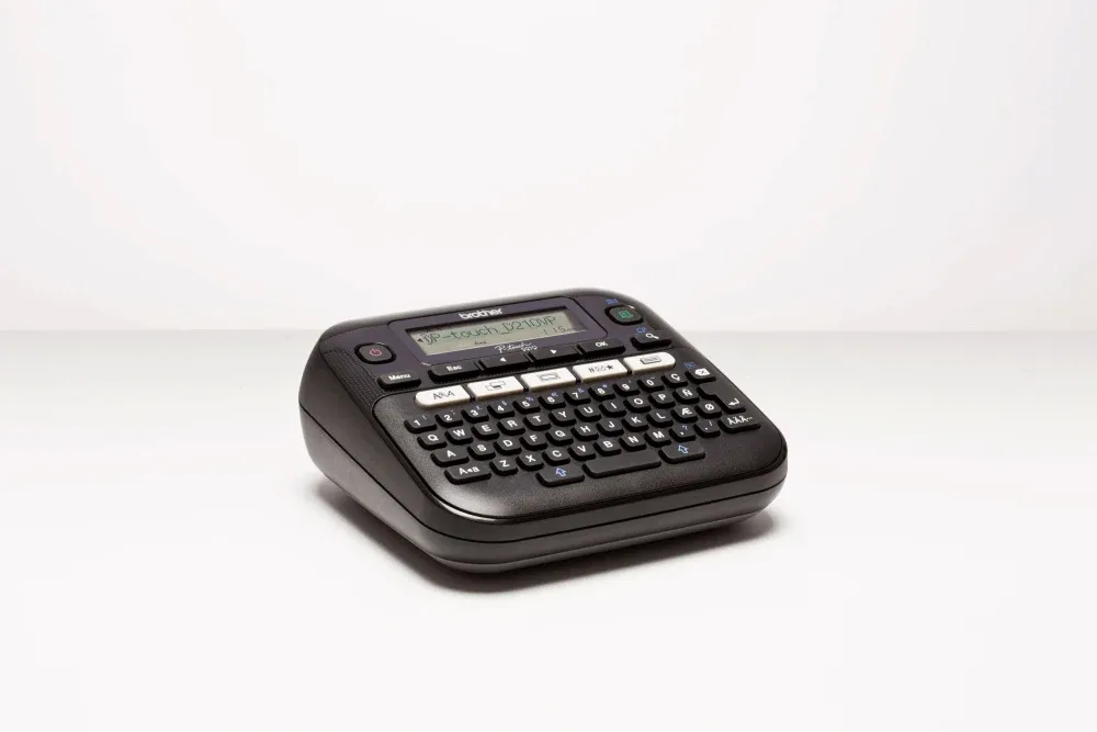 PT-D210VP labelprinter Thermo transfer 180 x 180 DPI 20 mm/sec QWERTY van Brother – productfoto