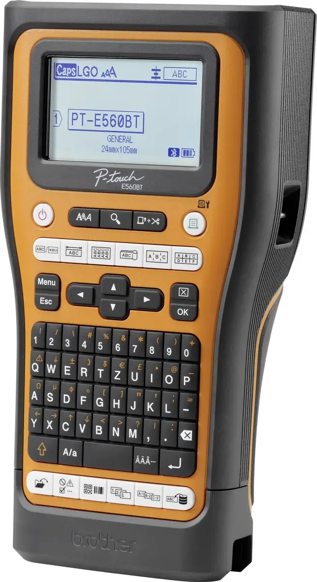 PT-E560BTSP Beschriftungsgerät Geeignet für Schriftband: TZe, HSe 3.5 mm, 6 mm, 9 mm, 12 mm, 18 mm, 24 mm by Brother – product photo