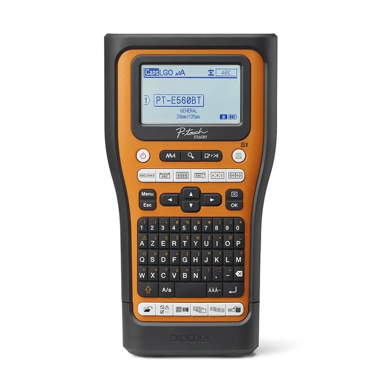 PT-E560BTVP labelprinter Thermo transfer 180 x 180 DPI 20 mm/sec Bedraad en draadloos HSE/TZe Bluetooth AZERTY by Brother – product photo