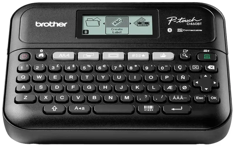 PTD460BTVPRG1 Beschriftungsgerät Geeignet für Schriftband: TZe 3.5 mm, 6 mm, 9 mm, 12 mm, 18 mm fra Brother – produktbillede