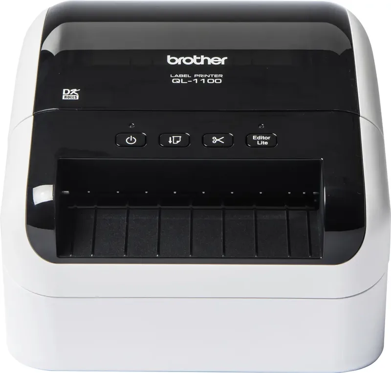 QL-1100c Etikettendrucker Thermodirekt 300 x 300 dpi Etikettenbreite (max.): 103 mm de Brother – photo produit