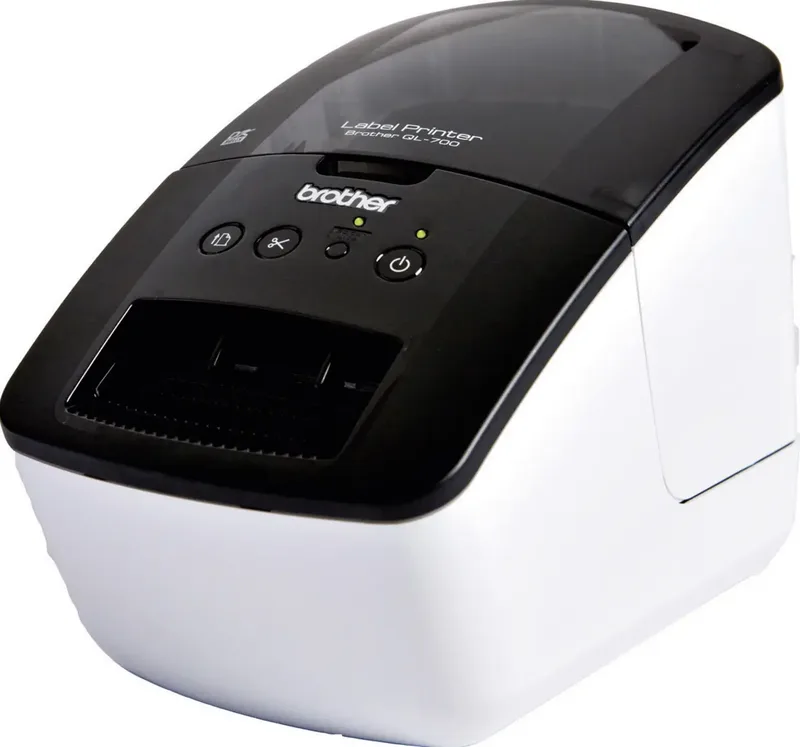 QL-700 Etikettendrucker Thermodirekt 300 x 300 dpi Etikettenbreite (max.): 62 mm USB by Brother – product photo