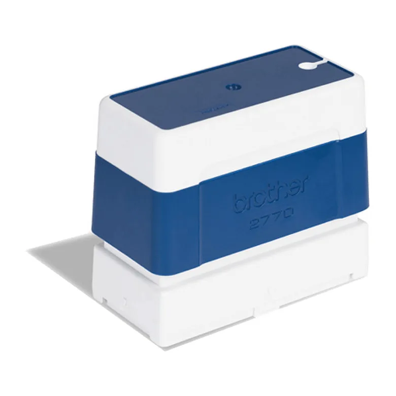 Stempel PR-2770E6P 27x70 mm blau von Brother – Produktfoto