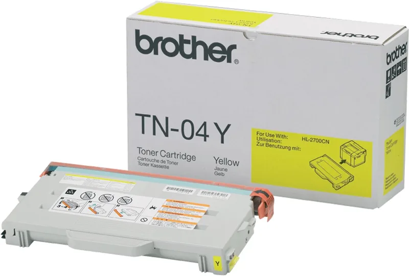 TN-04Y Tonercartridge - Geel by Brother – product photo