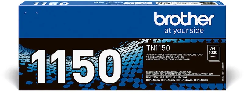 TN-1150 tonercartridge 1 stuk(s) Origineel Zwart de Brother en Noir – photo produit