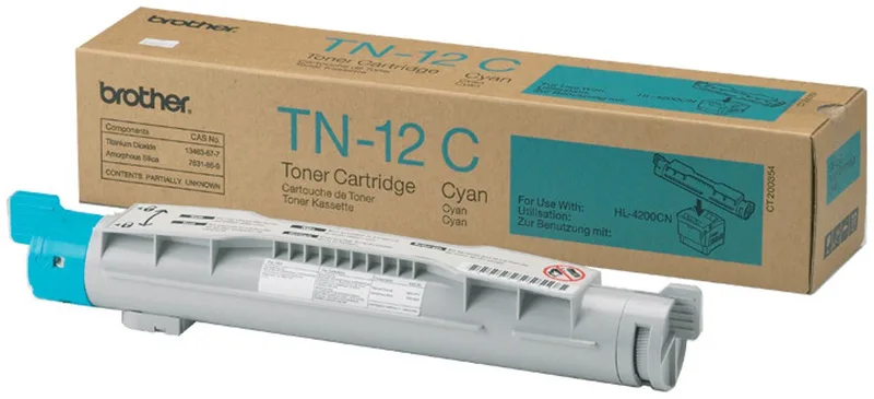 TN-12C Tonercartridge de Brother en Bleu – photo produit