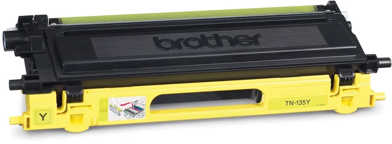 TN-135Y Tonercartridge by Brother in Yellow – product photo