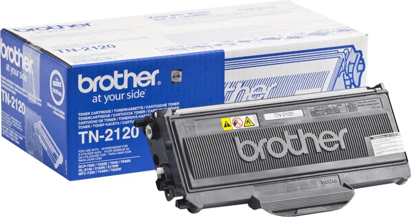TN-2120 Tonercartridge fra Brother i Sort – produktbillede