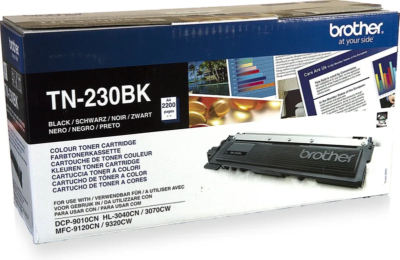 TN-230BK - Tonercartridge de Brother en Noir – photo produit