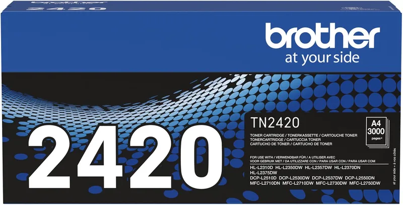 TN-2420 - Toner från Brother i Svart – produktbild 1 av 2