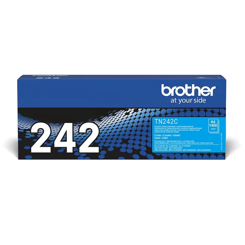 TN-242C - Tonercartridge by Brother in Cyaan – product photo