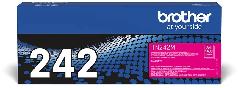 TN-242M - Tonercartridge von Brother in Magenta – Produktfoto