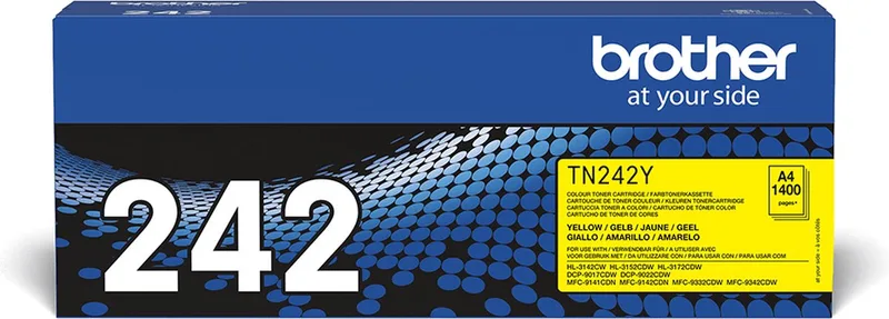 TN-242Y - Tonercartridge by Brother in Yellow – product photo