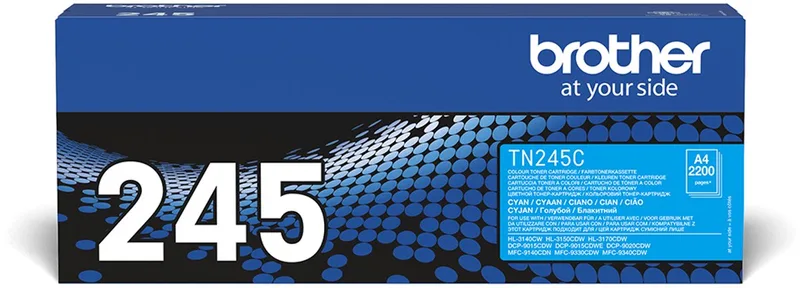 TN-245C Toner 2.2k fra Brother i Cyaan – produktbillede