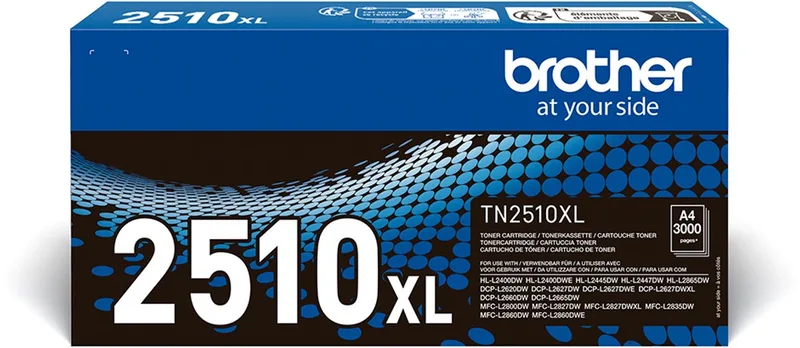 TN-2510XL tonercartridge 1 stuk(s) Origineel von Brother in Schwarz – Produktfoto