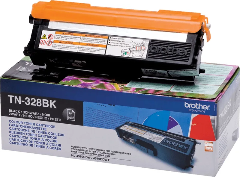 TN-328 tonercartridge extra high capacity 6.000 pagina s 1-pack de Brother en Noir – photo produit