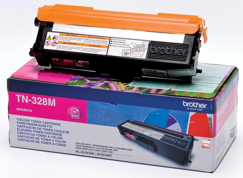 TN-328M - Tonercartridge by Brother in Magenta – product photo