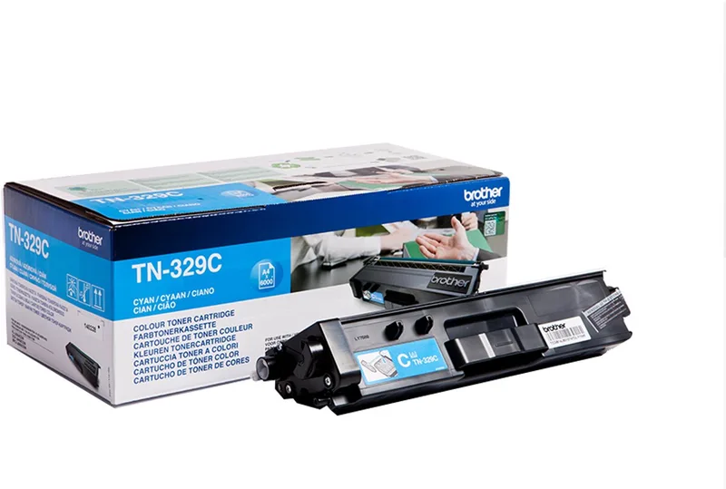 TN-329CP tonercartridge 1 stuk(s) Origineel by Brother in Cyaan – product photo