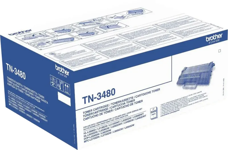 TN-3480 - Toner by Brother in Black – product photo 2 of 2