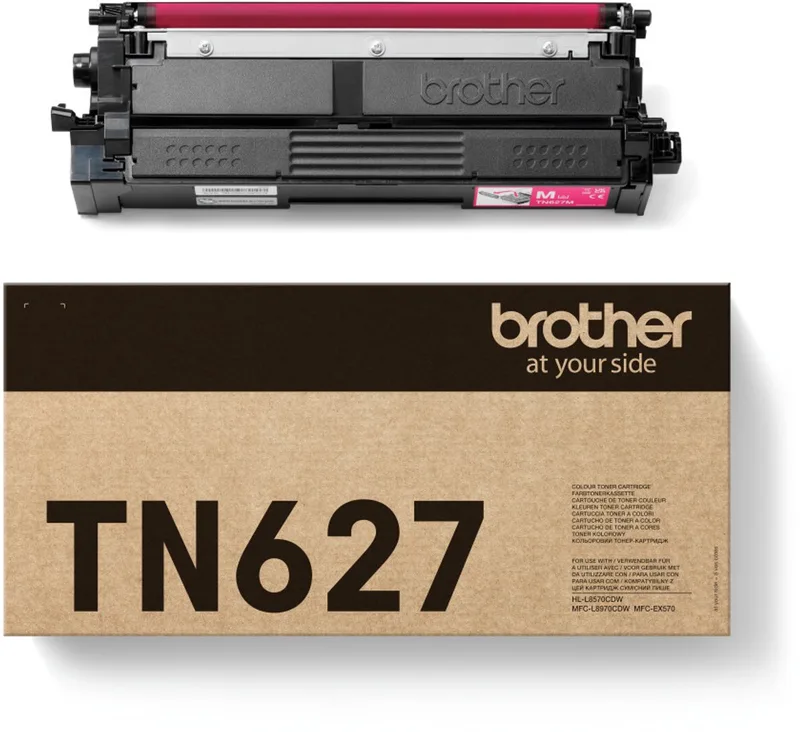 TN-627M tonercartridge 1 stuk(s) Origineel by Brother in Magenta – product photo
