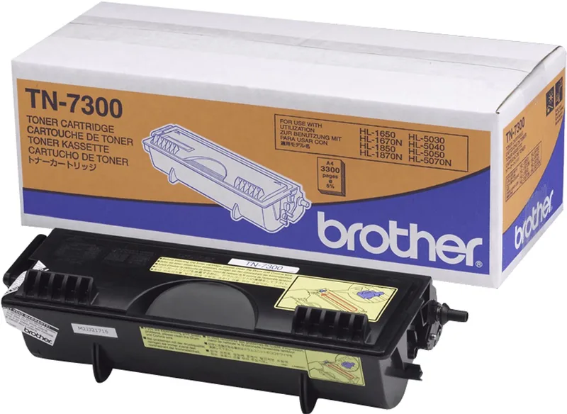 TN-7300 Tonercartridge by Brother in Black – product photo