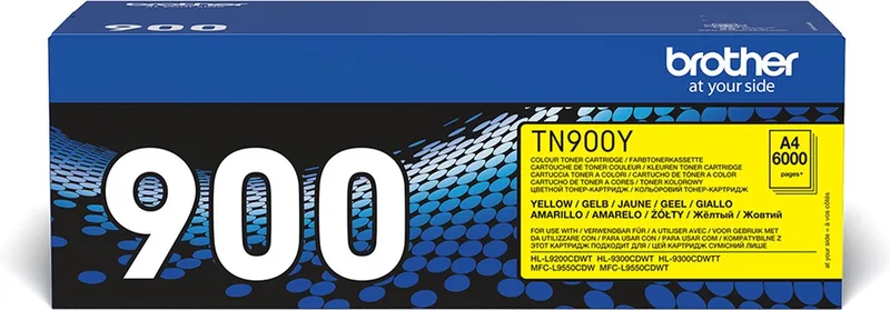 TN-900Y - Toner von Brother in Gelb – Produktfoto