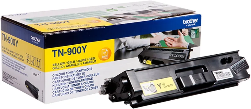 TN-900YP tonercartridge 1 stuk(s) Origineel de Brother en Jaune – photo produit