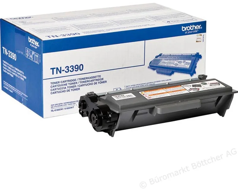 TN3390P/Toner Cartridge 12000 Pages de Brother en Noir – photo produit