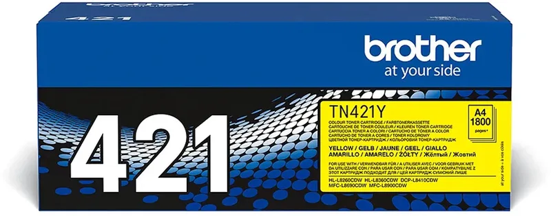 Toner gelb TN-421Y von Brother in Gelb – Produktfoto