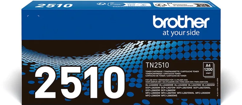 toner, 1.200 pagina's, OEM TN-2510, 3 stuks von Brother in Schwarz – Produktfoto