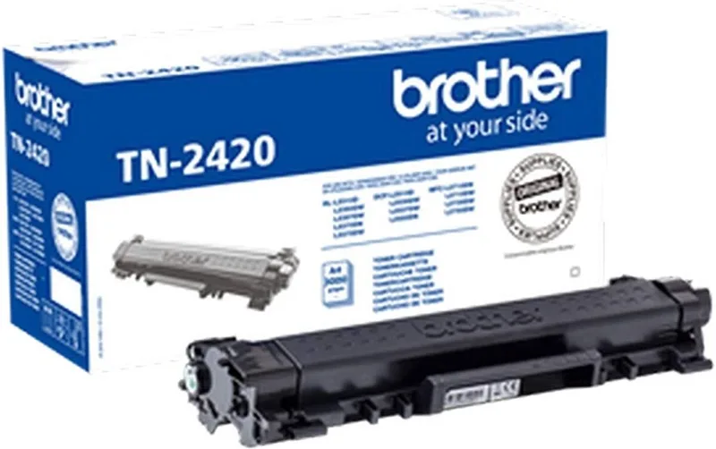 toner, 3.000 pagina's, OEM TN-2420, 3 stuks by Brother in Black – product photo