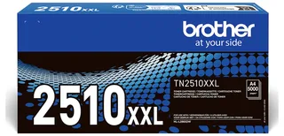 toner, 5.000 pagina's, OEM TN-2510XXL von Brother in Schwarz – Produktfoto 2 von 2