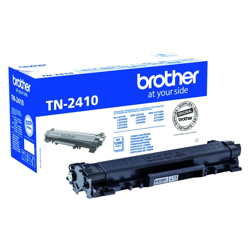 Toner brother tn-2410 zwart | 3 stuks by Brother – product photo